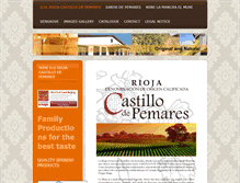 Tablet Screenshot of pemares-export.com